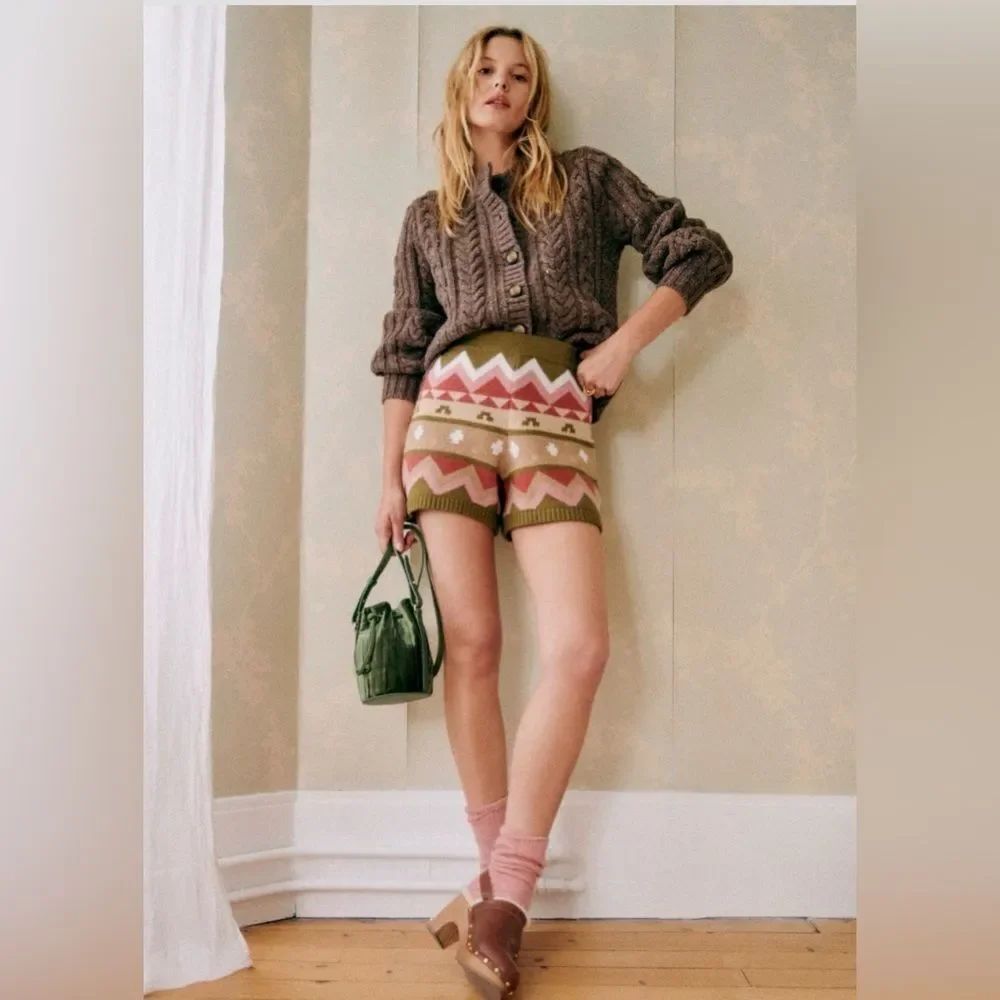 Sézane Jett wool blended shorts XL/US10